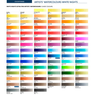 [Phần 2] Tuýp Màu Nước Whitenights 10ml - Màu Vẽ Dòng Hoạ Sĩ 🐻🌸 White Nights - Nevskaya Palitra Watercolor