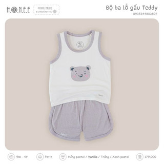 Bộ ba lỗ gấu tetdy hrnee