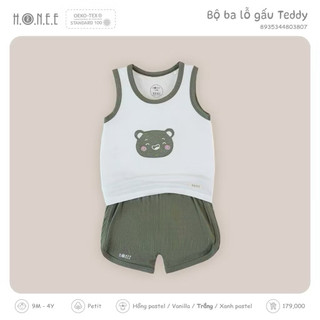 Bộ ba lỗ gấu tetdy hrnee