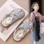 Sandal Bé Gái Quai Chéo Đính Kim Sa Cao Cấp - Giày Hè Bé Gái Phong Cách Hàn Quốc Điệu Đà (Bạc/Đen) TH Kids