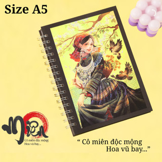 Sổ Vẽ A4 A5 Sketchbook Global Art 230gsm, Sổ Vẽ MIÊN Giấy Không Kỵ Tẩy, Dùng Sketch, Màu Nước, Acrylic S015/S016