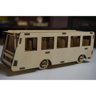 HDLaser mô hình ô tô lắp ghép DIY-Cars HDC009(23x7x7cm)