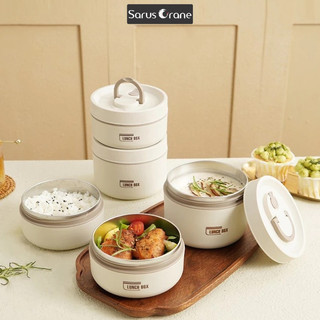 Hộp Cơm Giữ Nhiệt Inox 304 Cao Cấp (3-4 Tầng), Cặp Lồng Cơm Văn Phòng Hâm Nóng Cách Thủy, Chống Tràn
