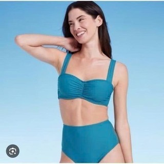 Áo bơi lẻ, quần bơi lẻ đi biển cho nữ, chất liệu co giãn tốt mềm mịn, áo có đệm ngực hàng xuất dư