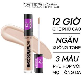 Kem che khuyết điểm Catrice Liquid Camouflage High Coverage Concealer che phủ tốt giữ màu 12h 5ml