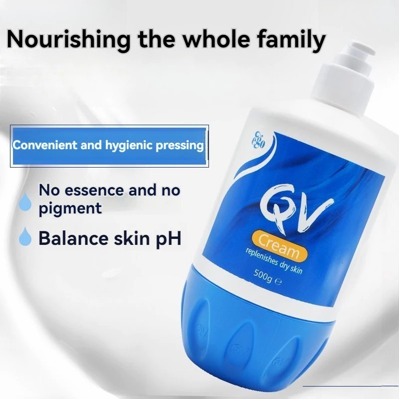 QV Cream Treatment And Relief For Dry Skin Conditions 500g / Kem Dưỡng Ẩm Phục Hồi Da Khô Nhạy Cảm QV Cream 500g