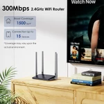 Bộ định tuyến WAVLINK N300 4G Tốc độ cao, hỗ trợ LTE, WiFi 300Mbps, khe SIM 4 ăng-ten 5dBi an toàn & dễ cài đặt — ảnh 4