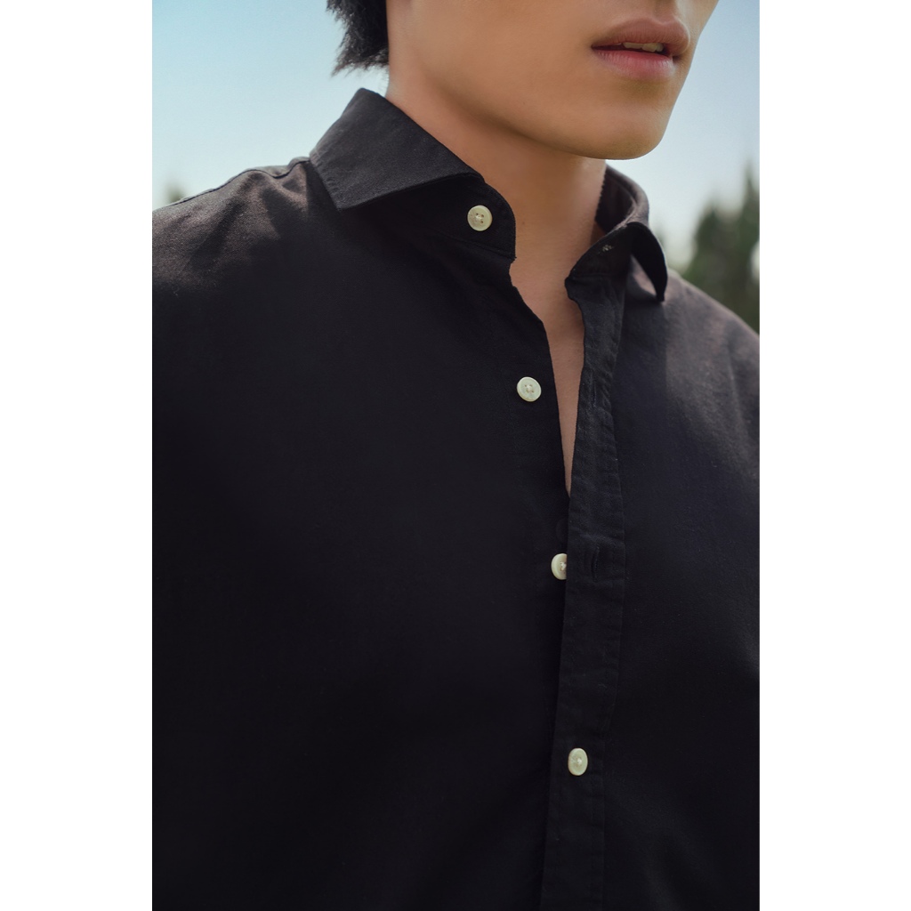 Áo Sơ Mi Oxford Nam Dài Tay Cao Cấp NINOMAXX Chất 100% Cotton Thời Trang Trẻ Trung 2509023