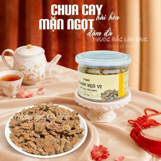 Ô mai chanh ngũ vị ngậm ho hiệu quả (Chanh xí muội, đồ ăn vặt) - Lãn Ông