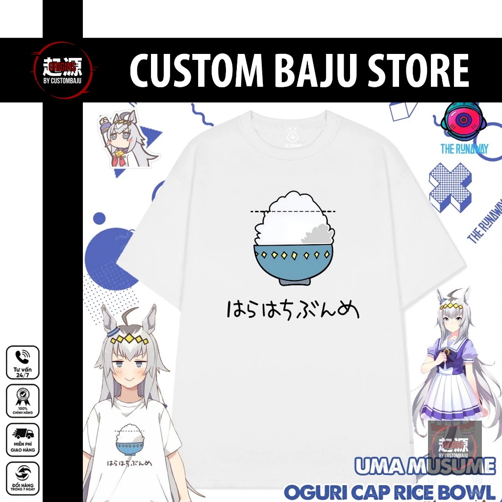 áo thun Uma Musume : Oguri Cap Rice Bowl - Joo Jae Kyung Jinx - Passion ...