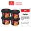 Set 4 Tô Nhất Vị Mì Trộn Gà Phô Mai Cay/ Trộn Carbonara 90gr Thơm Ngon, Đậm Đà