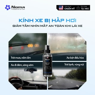 Dung dịch phủ Nano cao cấp NOMA 310 chống bám hơi nước giúp kính luôn sạch, hạn chế bám bụi và dầu