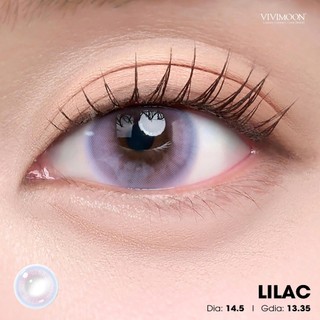 01 Chiếc Kính áp tròng VIVIMOON lens khóa ẩm 1 ngày màu hồng tím Lilac (Giá 1 bên mắt, x2 để đặt 1 đôi)