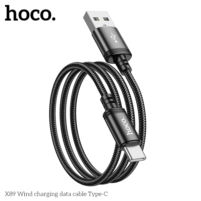 Dây Sạc Nhanh Type-C Hoco 1m / 2m – Sạc Nhanh Ổn Định, Dây Bền Chống Đứt – Dây Sạc Type-C