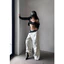 Quần dài Baggy Jeans trắng vẩy sơn ống cong Devotus Local Brand - Ink Pants trắng vẩy sơn