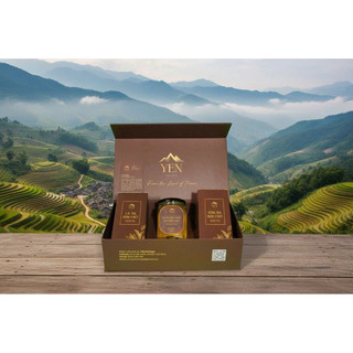SET AN GỒM TRÀ VÀ MẬT ONG