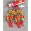 LIỄNG TREO CÂY MAI DECOR TẾT – ĐỎ VÀNG MAY MẮN
