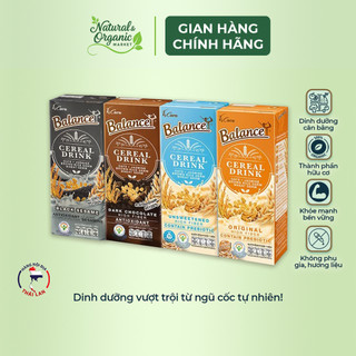 Sữa Gạo Tím Hữu Cơ 4Care Balance 180ml Chống Oxy Hóa, Dễ Tiêu Hóa - Natural Market