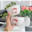 COMBO 2 BÁT SỨ CUTE DỄ THƯƠNG KÈM 2 THÌA SỨ FULL HỘP XỐP
