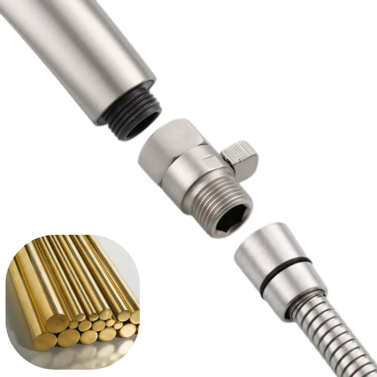 Van khóa nước thông minh thế hệ mới chất liệu đồng nguyên chất đầu phi 21mm