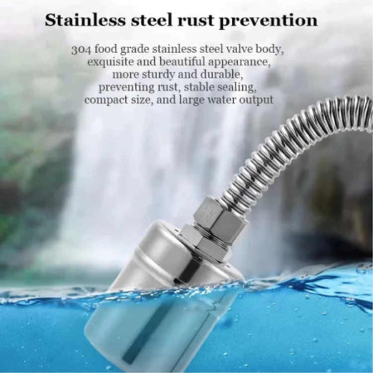 Van phao cơ thông minh tự ngắt khi nước đầy phao thế hệ mới chất liệu inox cao cấp