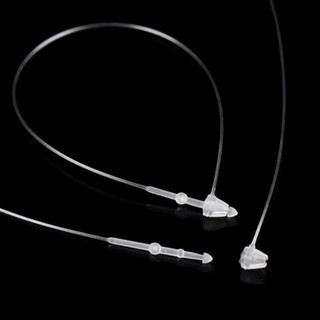 Gói 1000 dây ti nhựa treo tag quần áo, QNshop nguyên liệu handmade