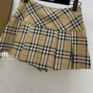 QCL1 8682/6991 Chân váy kẻ xếp ly siêu hot xinh xỉu