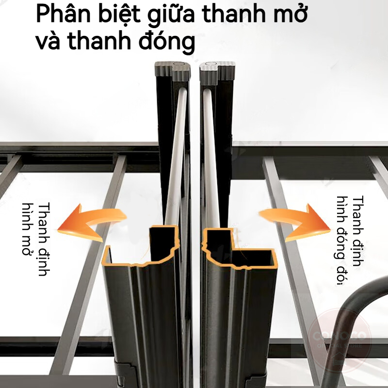 CONOCO Giường tầng sắt  để vừa bàn làm việc thép carbon chống rung lắc tiết kiệm không gian