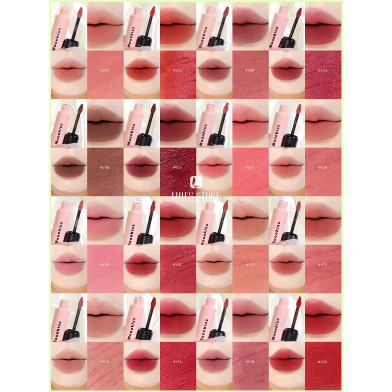 Son môi trang điểm cho môi - Mooekiss Velvet Lip Mud, Nw: 3G | BigBuy360 - bigbuy360.vn