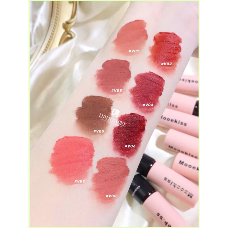 Son môi trang điểm cho môi - Mooekiss Velvet Lip Mud, Nw: 3G | BigBuy360 - bigbuy360.vn