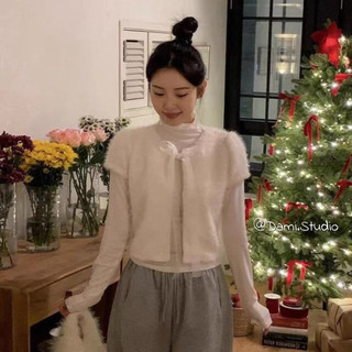 Gile Lông Buộc Nơ Hàn Quốc Vintage Ngọt Ngào Dễ Thương Xinh Xắn Trenddy Trẻ Trung QCCCl1 (Ảnh Thật ) |Dami.Studio 016