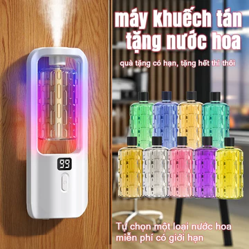 Máy xông tinh dầu máy tạo ẩm máy khuếch tán tinh dầu máy phun tinh dầu phòng ngủ tỏa hương nhanh chóng dịu nhẹ thơm lâu