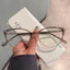 Kính mắt chuyên lắp cận TEGAN cao cấp Bayonetta Y2K Oval Vintage HOT TREND