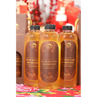 MẬT ONG HOA RỪNG TỰ NHIÊN CHAI 1 LÍT