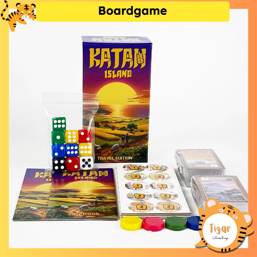 Boardgame Catan Island Travel Edition