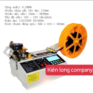 Máy Cắt Tem Nhãn Tự Động – Máy cắt dây, cắt tem, cắt băng vải bằng điện tử hồng ngoại chính xác cao màn LCD lớn