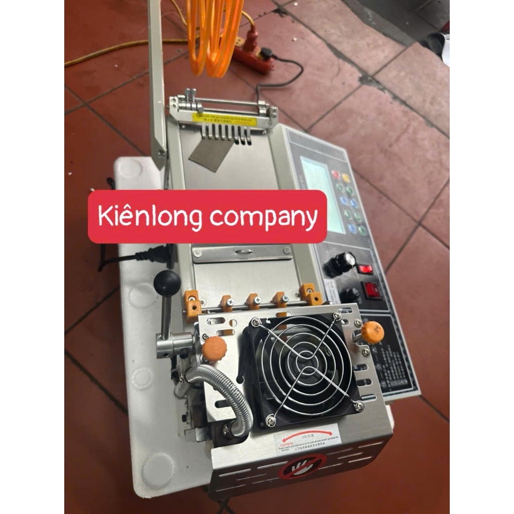 Máy Cắt Tem Nhãn Tự Động – Máy cắt dây, cắt tem, cắt băng vải bằng điện tử hồng ngoại chính xác cao màn LCD lớn
