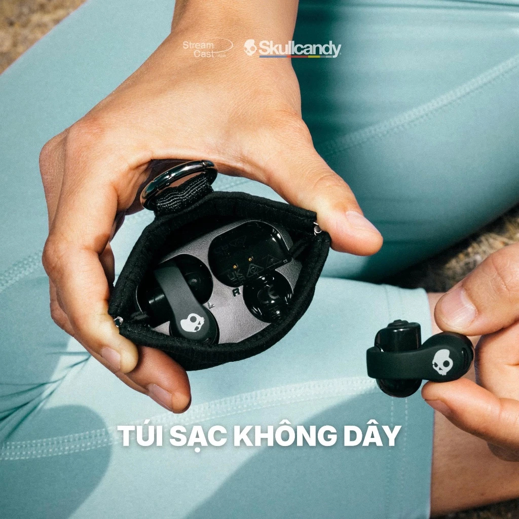 Tai nghe Bluetooth Skullcandy Push 720 Open Ear - Pin trâu chống nước IPX4 - Bảo hành chính hãng | BigBuy360 - bigbuy360.vn