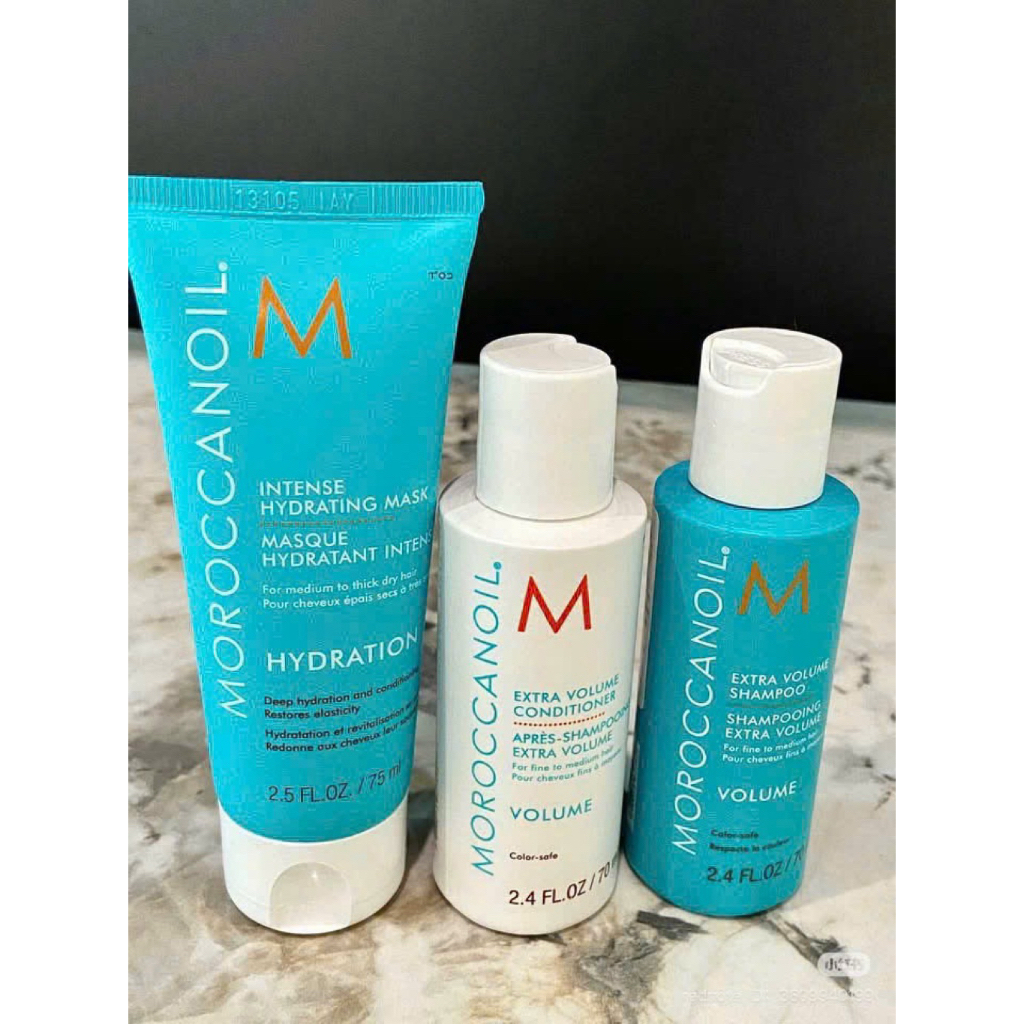 Bộ Chăm Sóc Tóc Moroccanoil – Làm Sạch, Dưỡng Ẩm, Tạo Phồng
