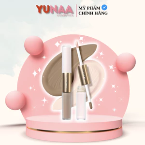 Kem Tạo Khối Bắt Sáng Highlight JUDYDOLL - Dạng bút lỏng 2 đầu - Lâu Trôi Tự Nhiên 4.8g