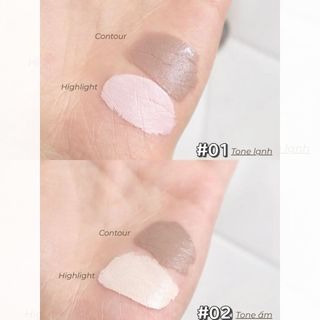 [Y354] Kem Tạo Khối Bắt Sáng Highlight JUDYDOLL - Dạng bút lỏng 2 đầu - Lâu Trôi Tự Nhiên 4.8g
