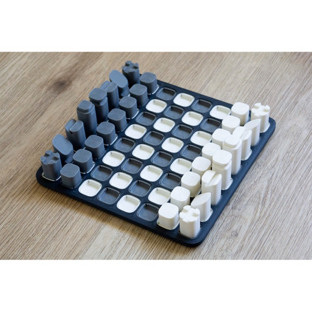 Bộ Cờ Vua Tối Giản Hiện Đại – Minimal Chess Set- Thay đổi màu sắc linh hoạt- CỜ VUA ĐỘC và LẠ, làm quà tặng, gift