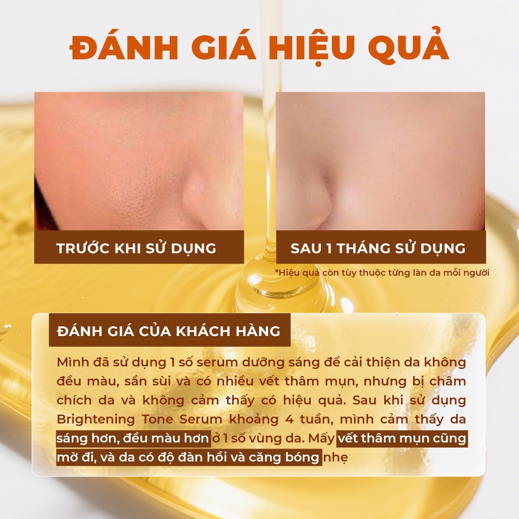 Tinh Chất Dưỡng Trắng Da Mờ Thâm Sạm Slowpure Brightening Tone Serum 50ml
