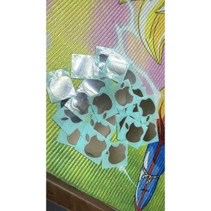 Tem Táo bạc ( miếng dán kim loại mạ bạc )