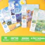 Combo 4 quyển Tập Học Sinh A5 Vangogh 4 ÔLy 96/200 Trang Định Lượng Giấy 80gsm Không Lem, Bìa In Hình Chống nc