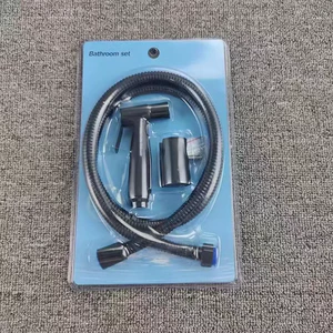 Bộ vòi xịt vệ sinh bằng thép không gỉ 304, vòi xịt bidet phòng tắm, đầu vòi sen cầm tay có áp lực