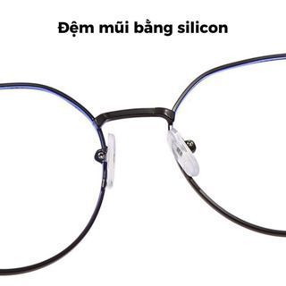 Gọng kính cận cao cấp chống ánh sáng xanh, Mắt kính mát nam nữ không độ thời trang chống tia UV K040