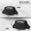 Túi quai xách nam nữ size lớn CENTO M.E.N chịu lực tốt [FREESHIP]