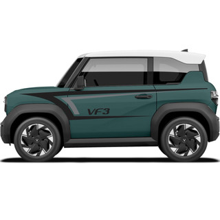 Tem 2 bên Sườn Xe Ô tô VF3, Team Decal Oto-Tem 2 bên sườn Cực Chất, Hàng 3 Lớp Chất Lượng Cao ,Team Decal