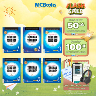 Sách - Tiếng Hàn tổng hợp dành cho người Việt Nam - Giáo trình kèm sách bài tập - MCBooks Chính Hãng